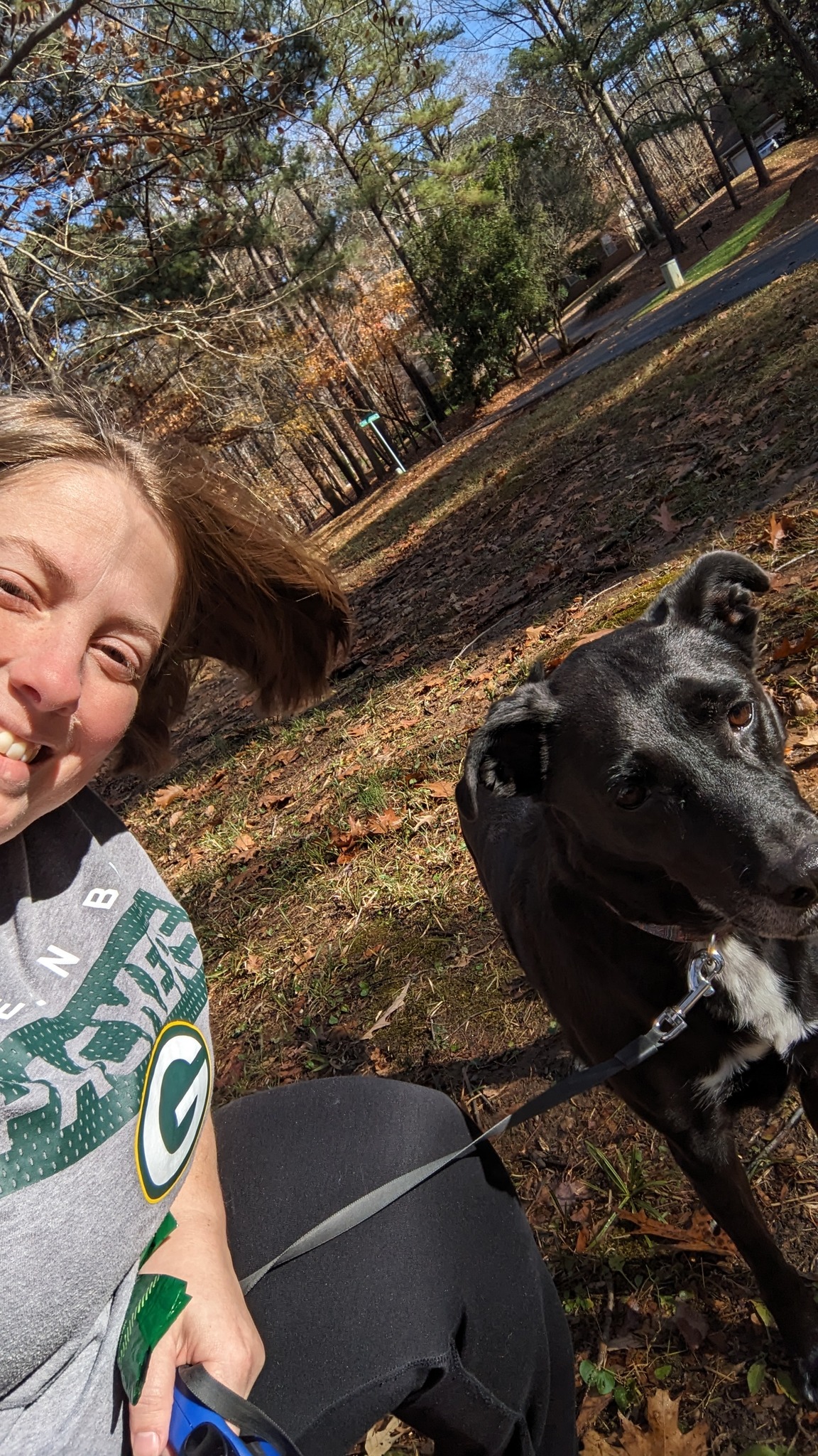 Dog Walking outdoors